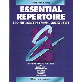 Hal Leonard Essential Repertoire for the Concert Choir - Artist Level Mixed Perf/Acc CDs (2) Composed by Glenda Casey