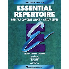 Hal Leonard Essential Repertoire for the Concert Choir - Artist Level Tenor Bass Perf/Acc CDs (2) by Glenda Casey