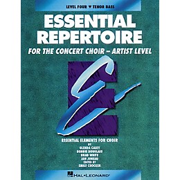 Hal Leonard Essential Repertoire for the Concert Choir - Artist Level Tenor Bass Part-Learning CDs 3 by Glenda Casey