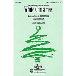 Hal Leonard White Christmas SSAA A Cappella Arranged by Kirby Shaw