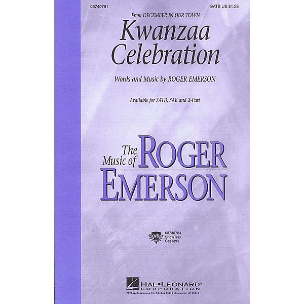 Hal Leonard Kwanzaa Celebration (from December in Our Town) 2-Part Composed by Roger Emerson