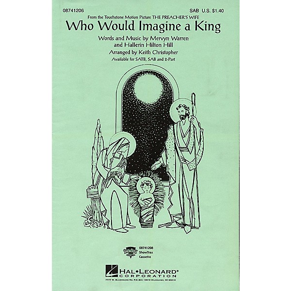 Hal Leonard Who Would Imagine a King 2-Part by Whitney Houston Arranged by Keith Christopher