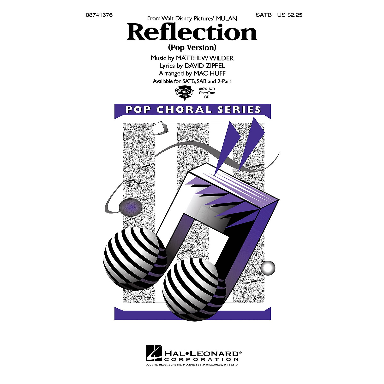 Hal Leonard Reflection Pop Version From Mulan 2 Part Arranged By Mac Huff Guitar Center