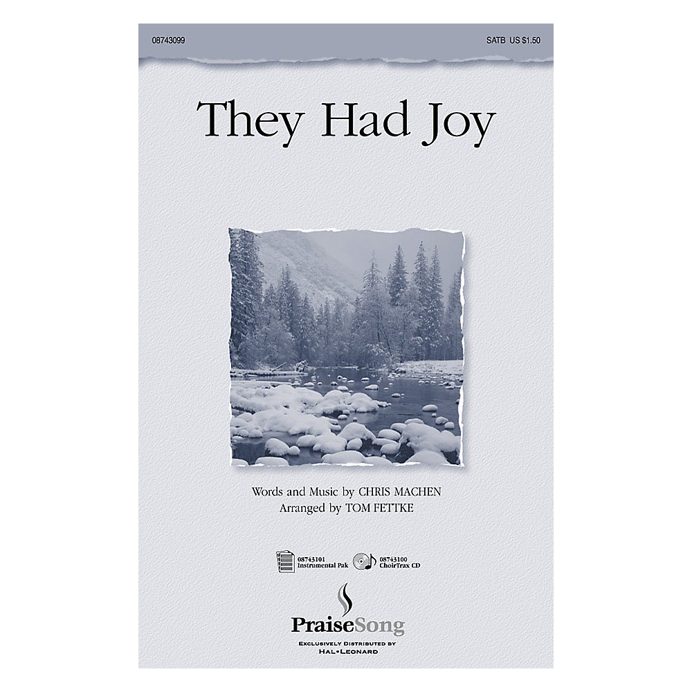 UPC 073999238693 product image for Praisesong They Had Joy! (Instrumental Pak) Ipako Arranged By Tom Fettke | upcitemdb.com