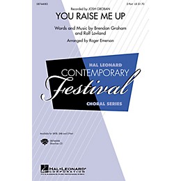 Hal Leonard You Raise Me Up ShowTrax CD by Josh Groban Arranged by Roger Emerson