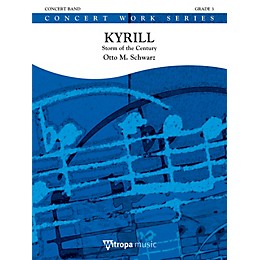 Mitropa Music Kyrill (Storm of the Century) (Score and Parts) Concert Band Level 4 Composed by Otto M. Schwarz