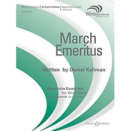 Boosey and Hawkes March Emeritus Concert Band Level 3 Composed by Daniel Kallman