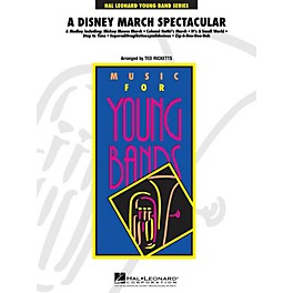 Hal Leonard A Disney March Spectacular Full Score Concert Band
