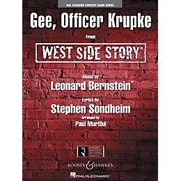 Hal Leonard Gee, Officer Krupke (from West Side Story) Concert Band Level 4 Arranged by Paul Murtha