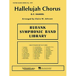 Rubank Publications Hallelujah Chorus Concert Band Level 3-4 Arranged by Clair W. Johnson
