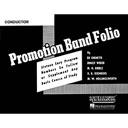 Rubank Publications Promotion Band Folio (Conductor) Concert Band Composed by Various