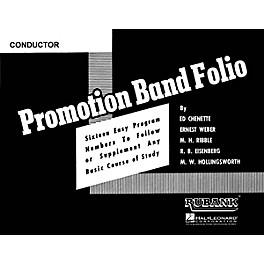 Rubank Publications Promotion Band Folio (Conductor) Concert Band Composed by Various