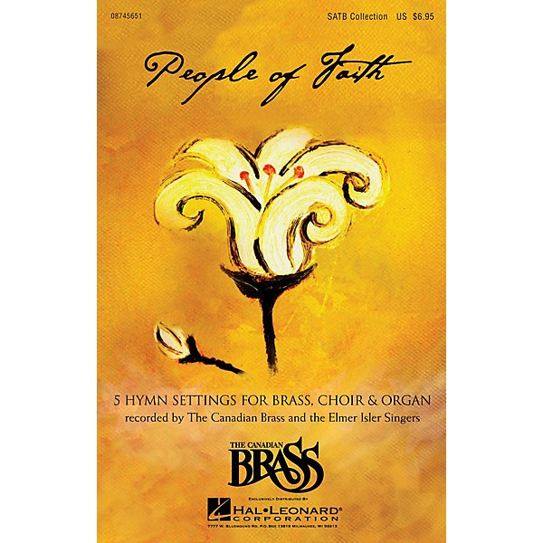 Canadian Brass People of Faith (Hymns & Chorales for Brass, Choir & Organ) Concert Band Arranged by Richard Walters