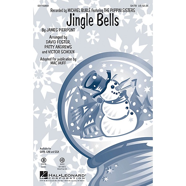 Hal Leonard Jingle Bells SSA by Michael Bublé Arranged by Mac Huff