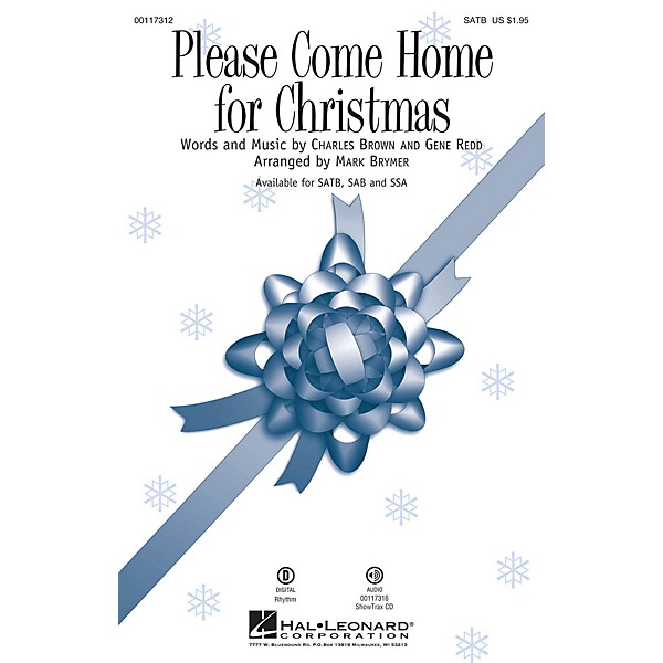 Hal Leonard Please Come Home for Christmas SSA by Cee Lo Green Arranged by Mark Brymer