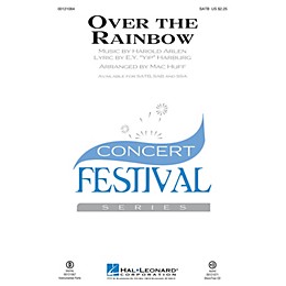 Hal Leonard Over the Rainbow (from The Wizard of Oz) SAB Arranged by Mac Huff