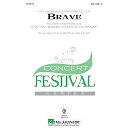 Hal Leonard Brave SSA by Sara Bareilles Arranged by Audrey Snyder