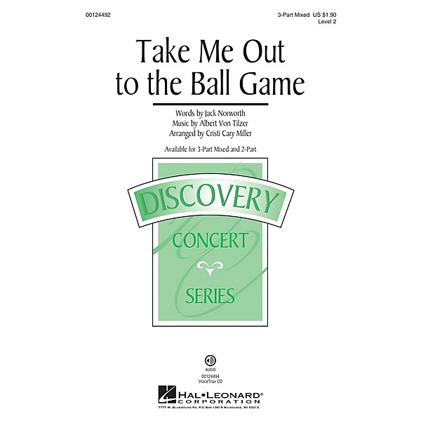 Hal Leonard Take Me Out To The Ball Game (Discovery Level 2) VoiceTrax CD Arranged by Cristi Cary Miller