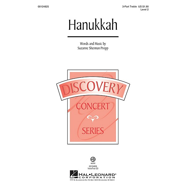 Hal Leonard Hanukkah (Discovery Level 2) VoiceTrax CD Composed by Suzanne Sherman Propp