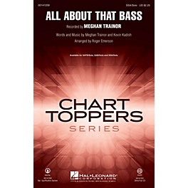 Hal Leonard All About That Bass SAB and Solo by Meghan Trainor Arranged by Roger Emerson