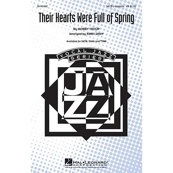 Hal Leonard Their Hearts Were Full of Spring SSAA A Cappella Arranged by Kirby Shaw