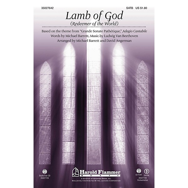 Shawnee Press Lamb of God (Redeemer of the World) Studiotrax CD