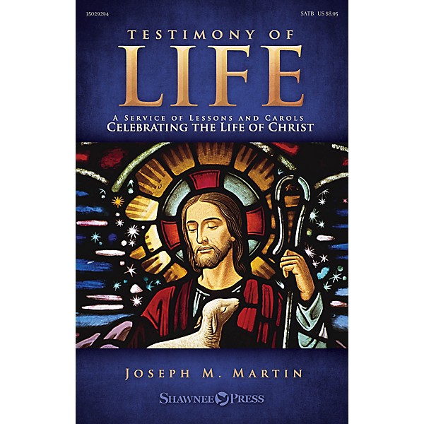 Shawnee Press Testimony of Life Studiotrax CD Composed by Joseph M. Martin