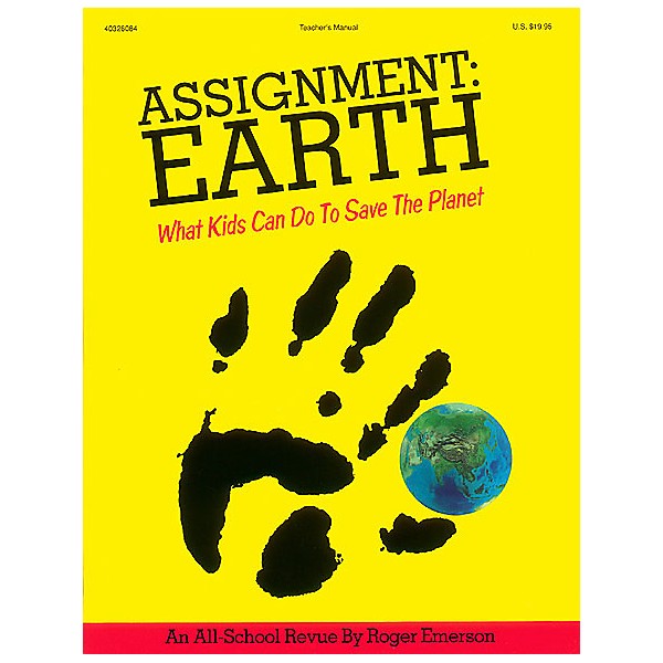 Hal Leonard Assignment: Earth - What Kids Can Do to Save the Planet (Musical) Singer 5 Pak Composed by Roger Emerson