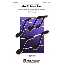 Hal Leonard And I Love Her ShowTrax CD by The Beatles Arranged by Audrey Snyder