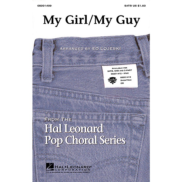 Hal Leonard My Girl/My Guy 2-Part Arranged by Ed Lojeski