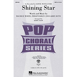 Hal Leonard Shining Star Combo Parts by Earth, Wind & Fire Arranged by Kirby Shaw