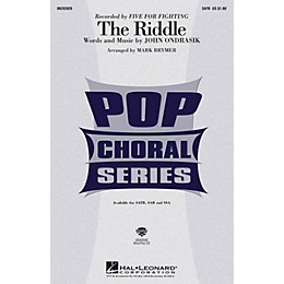 Hal Leonard The Riddle SSA by Five For Fighting Arranged by Mark Brymer