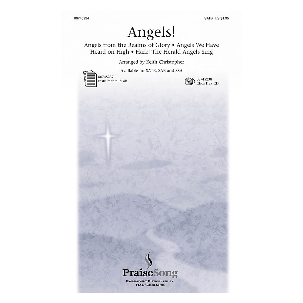 UPC 884088052805 product image for Praisesong Angels! (Medley) Choirtrax Cd Arranged By Keith Christopher | upcitemdb.com