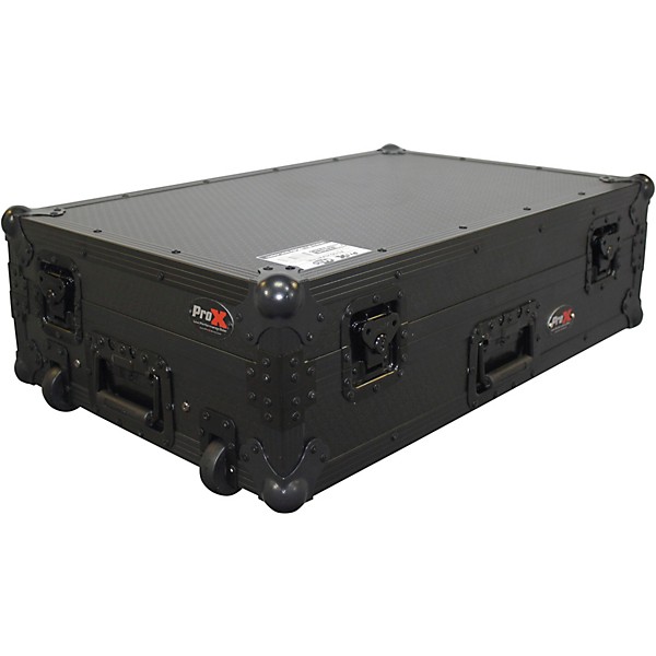 Open Box ProX XS-DDJSXWLT ATA Style Flight Road Case with Sliding Laptop Shelf and Wheels for Pioneer DDJ-SX, DDJ-SX2 and ...
