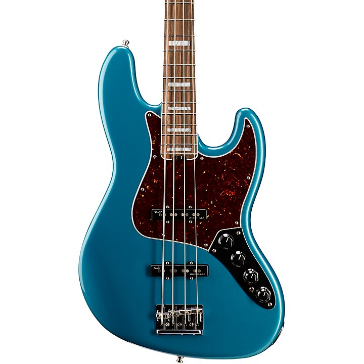 ベース Fender USA American Elite Jazz Bass Fender American Elite Jazz Bass Ebony Fingerboard Ocean