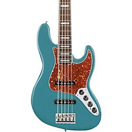 Fender American Elite Jazz Bass V Ebony Fingerboard Ocean