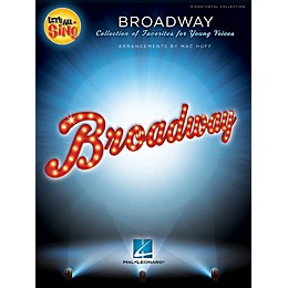 Hal Leonard Let's All Sing Broadway Performance/Accompaniment CD Arranged by Mac Huff