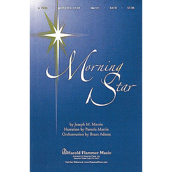 Shawnee Press Morning Star Accompaniment CD Arranged by Brant Adams