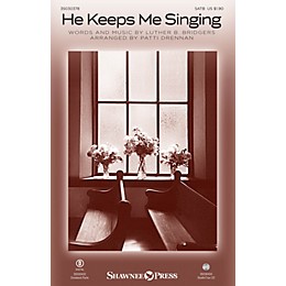 Shawnee Press He Keeps Me Singing Studiotrax CD Arranged by Patti Drennan