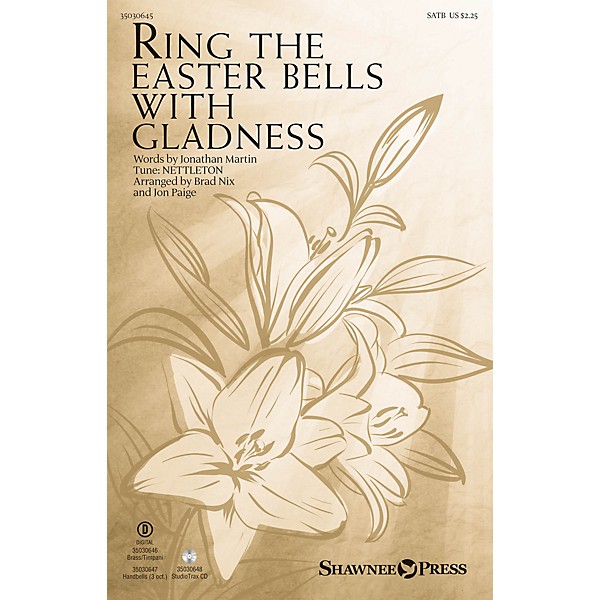 Shawnee Press Ring the Easter Bells with Gladness Studiotrax CD Arranged by Jon Paige