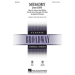 Hal Leonard Memory (from Cats) ShowTrax CD Composed by Andrew Lloyd Webber