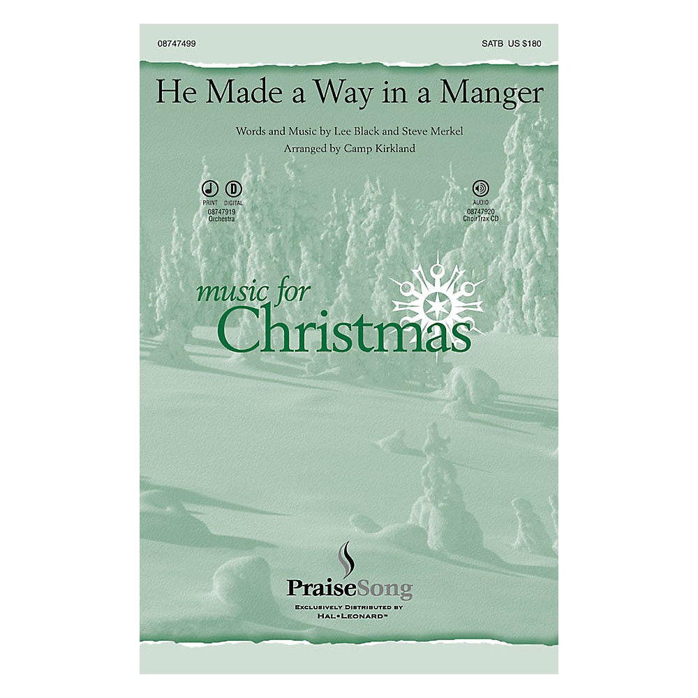 UPC 884088209551 product image for Praisesong He Made A Way In A Manger Ipako Arranged By Camp Kirkland | upcitemdb.com