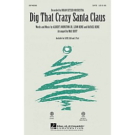 Hal Leonard Dig That Crazy Santa Claus COMBO ACCOMPANIMENT PARTS by Brian Setzer Orchestra Arranged by Mac Huff