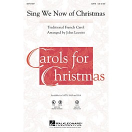 Hal Leonard Sing We Now of Christmas Chamber Orchestra Arranged by John Leavitt