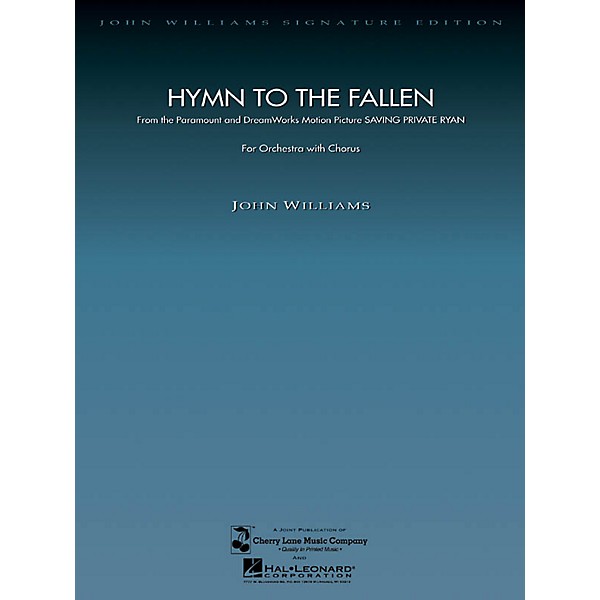 Hal Leonard Hymn to the Fallen (from Saving Private Ryan) (40 Choral Parts) Composed by John Williams