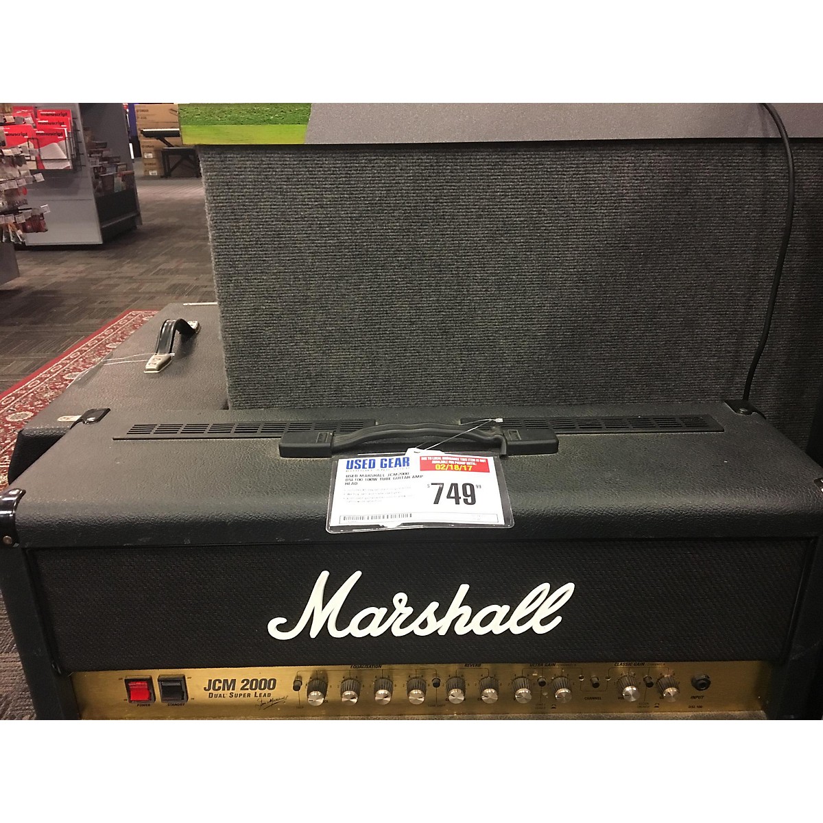 Used Marshall JCM2000 DSL100 100W Tube Guitar Amp Head Guitar Center
