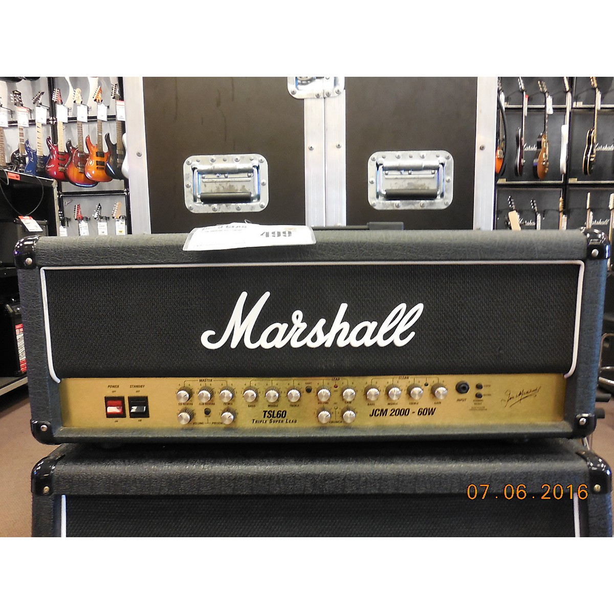 Used Marshall JCM2000 TSL60 Tube Guitar Amp Head Guitar Center