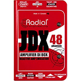 Radial Engineering JDX-48 Reactor Guitar Amp Direct Box