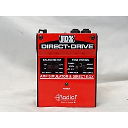 Used Radial Engineering JDX DIRECT DRIVE AMP SIMULATER DI BOX Direct Box