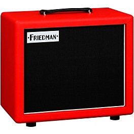 Open Box Friedman JEL-112 1x12" Celestion Creamback Loaded Extension Cab Level 1 Red Tolex